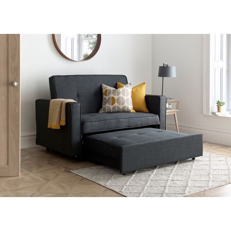 Troy Sofa Bed Grey (1/5)