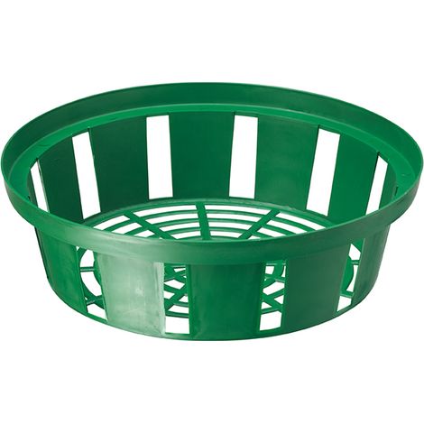 KADAX Cesta para bombillas de plástico - 2 formas - Redonda - 18 cm