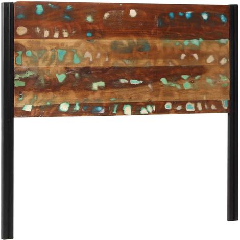 Tête de lit,Panneau décoratif 120 cm bois massif récupéré et fer CFW6014471 (1/5)
