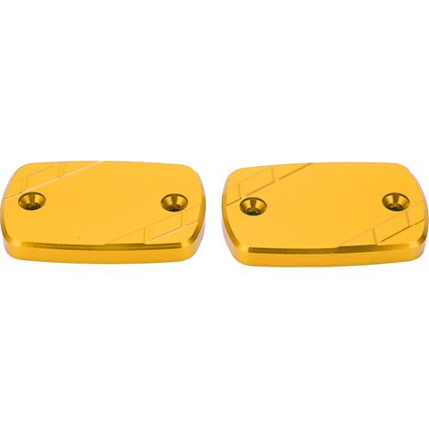 Bouchon de réservoir de liquide de frein avant pour Yamaha XMAX 125 250 300 400 - Couvercle de remplacement or (1/5)