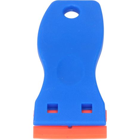 Kit de 11 grattoirs à lame pour le nettoyage et le grattage de résidus de colle, d'autocollants et de mastic ABS. (1/5)