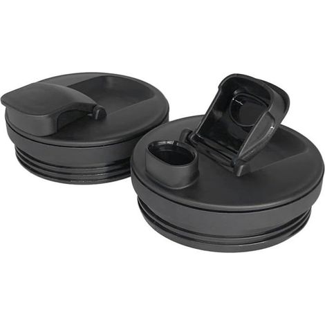 Couvercles de rechange pour blender Ninja, noirs, lot de 2, sans BPA, étanches, avec bec verseur pour smoothies (1/5)