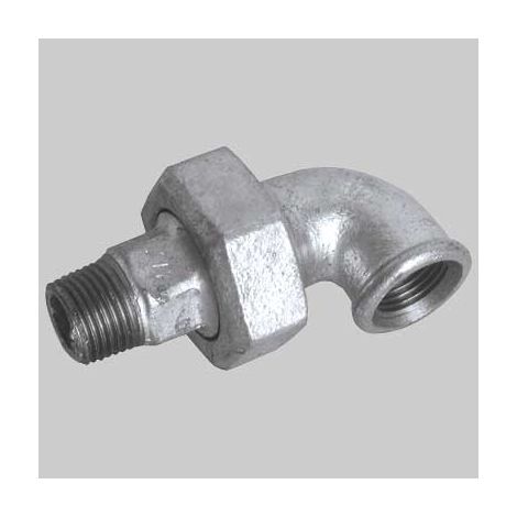 GOMITO A BOCCHETTONE MASCHIO/FEMMINA ZINCATO  11/4     MADE IN ITALY