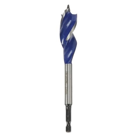 Broca para madera Irwin de 22x150 mm con ranura azul (1/4)