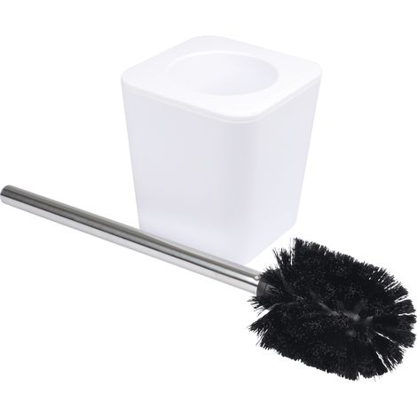 Brosse de toilette plastique 11.6 x 38.2 cm Soft blanc