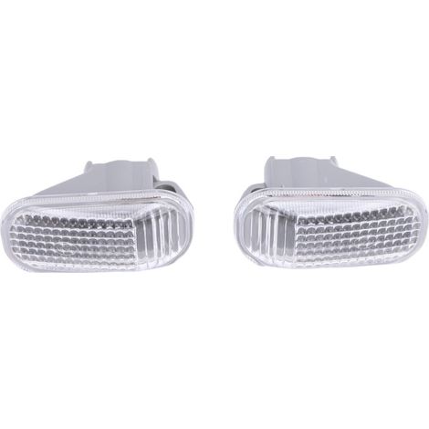 paire de caches de feux de position latéraux avant, boîtier 34301 S5H T02, remplacement pour City EP3 Stream Jazz FIT blanc (1/5)