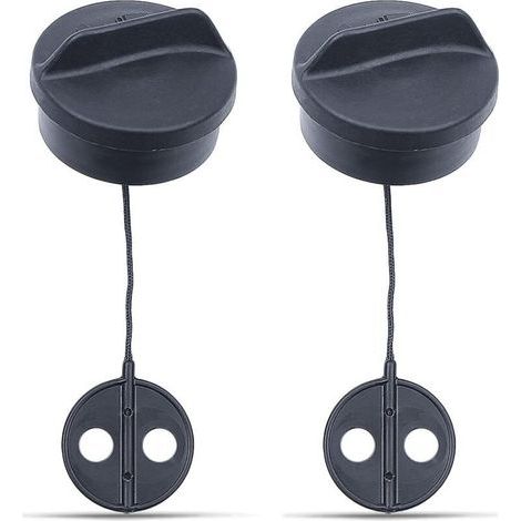 2 Pièces Bouchon de Réservoir pour STIHL FS38 FS45 FS55 FS56 FS80 FS81 FS85 FS88 FS120, AUMEL Bouchon Essence de Débroussailleuse Bouchon de Réservoir Rechange Pièces Détachées