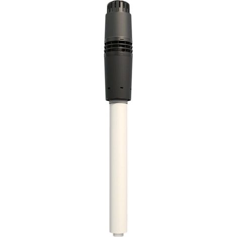 Ubbink – Terminal de toiture ROLUX 80/125mm noir – Système concentrique – Matériau PPtl – Longueur 1171mm – Pour chaudières à gaz et fioul