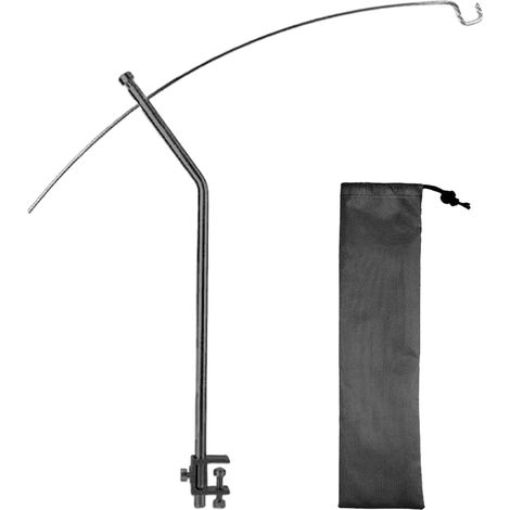 Support Pour Lanterne De Camping Support Réglable pour Lanterne Extérieur Accessoire d'Éclairage Réglable pour Camping Randonnée Jardin Plage Barbecue (1/5)