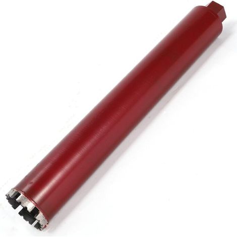 Diamantbohrkrone für Diamant-Kernbohrmaschinen - Nutzlänge: 450 mm - Für Beton - Durchmesser: 63 mm (1/5)