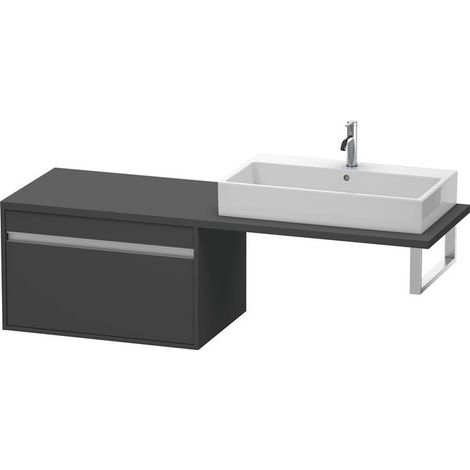 KETHO mobile console basso 480x800x550mm grafite opaco