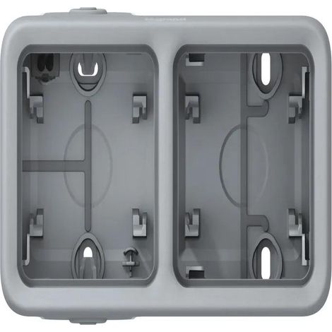 Legrand Plexo Wasserdichtes Gehäuse Grau 53 mm