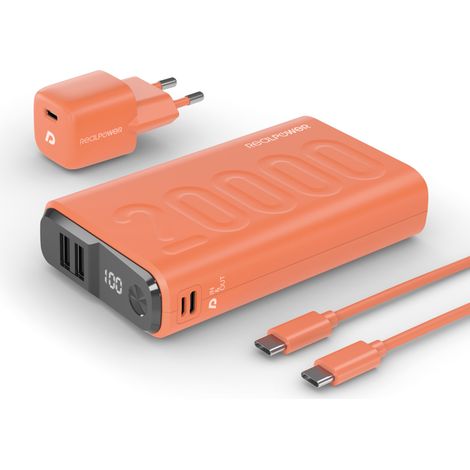realpower PB-20000 batería externa naranja 20000 mAh (1/5)