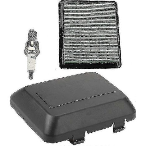 Filtre à air 17211-zl8-023, couvercle de nettoyage 17231-z0l-050, bougie d'allumage pour moteurs Honda GCV135, GCV160, GCV190, HRB216, HRB217, HRR216, HRS216, HRT216 et HRX217. (1/5)