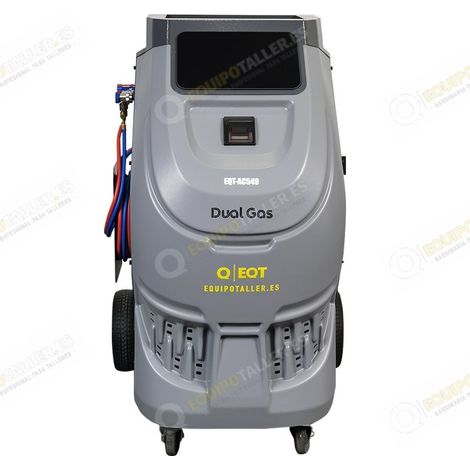 EQT – Machine à air climatisée à gaz double R134a et 1234yf – Écran tactile 7" – Récupération automatique – Compatible véhicules essence et hybrides