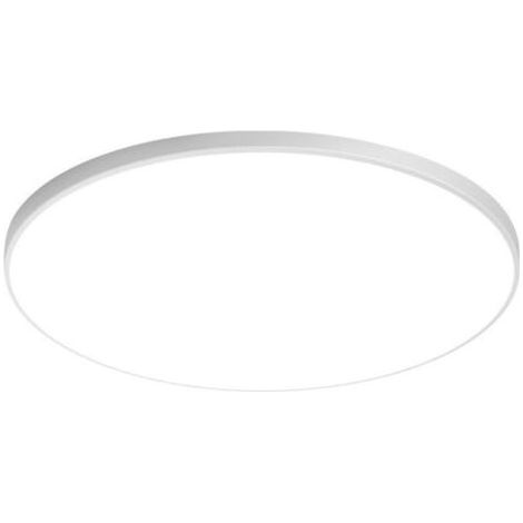 Plafonnier LED plat rond - Ø28 cm Plafonnier LED 24 W 6500 K IP44 Étanche Lampe de salle de bain, Lampe de cuisine Plafonnier Blanc froid pour cuisine Salle de bain Chambre Couloir So (1/4)