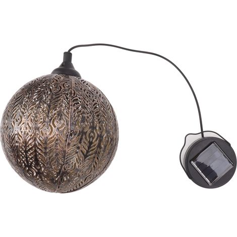 Ortviai Lanterne Solaire pour Jardin – Boule Décorative en Forme d’Épi de Blé, 15 cm, Étanche IP44, LED 5730 (1/5)