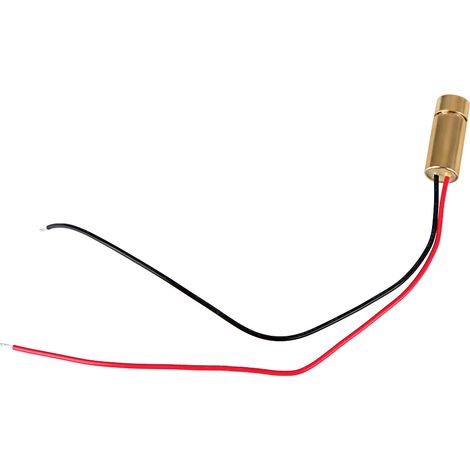 Module de diode générateur laser à ligne rouge 650 nm 5 mW, cordon 2,8-5 V (1/5)