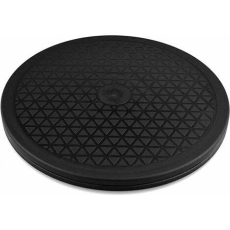Plateau tournant de 25 cm. plateau rotatif manuel à 360° avec roulements à billes. motif diamant. convient aux moniteurs. aux ustensiles de cuisine. aux objets d'artisanat et aux plantes en pot.