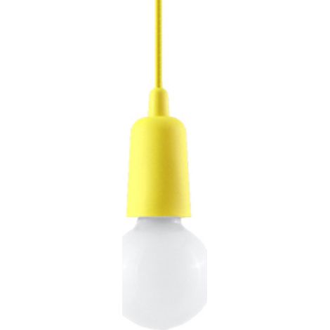 Lampe suspendue jaune Diego 1 (1/5)