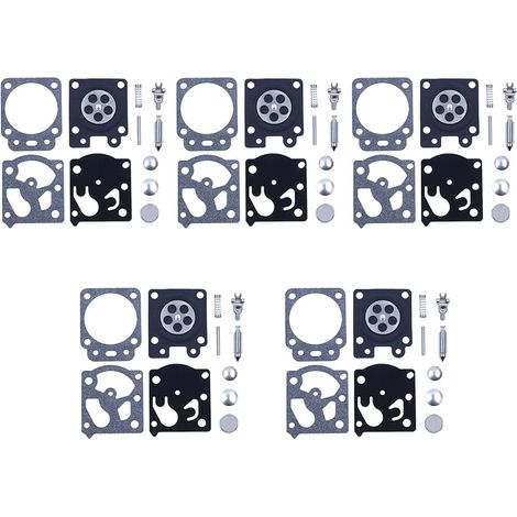 Kit de reconstruction de carburateur 5X pour le souffleur Poulan Pro Craftsman BVM200C BVM200VS (1/5)