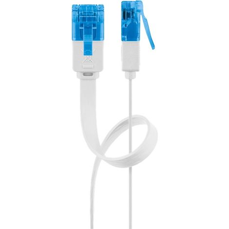 Goobay 96391 cable de red Blanco 20 m Cat6a U/UTP (UTP)