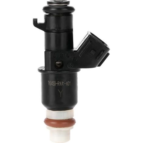 Inyector de combustible para Honda Civic 1.8L 16V gasolina – Número de pieza 16450-RNAA01, 6 orificios, compatible con el original.