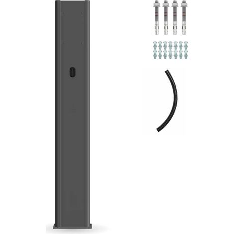WELLBORNE - Poteau de fixation pour borne AC (1/4)