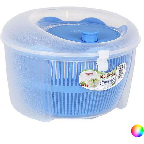 Tontarelli TON921 Rucola Centrifuga per Insalata 4.5 Lt colore Verde Trasparente
