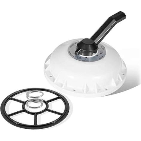 Ensemble de tête de vanne 272422 avec joint de dérivation 272409 et ressort de compression 272400, compatible avec la vanne à haut débit de 2 pouces. (1/5)