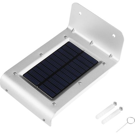 Lampe Solaire à Détecteur de Mouvement - 16 LED - Éclairage Extérieur pour Allée Jardin Portail - 1 Pièce (1/5)