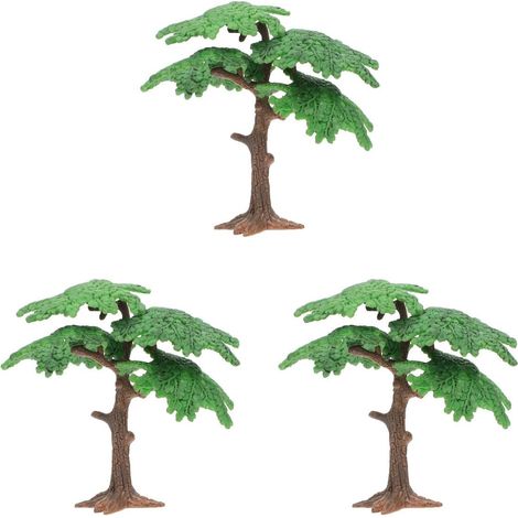 9 Ensembles Ornement de sapin bébé aquarium pompe à eau Chauffage jouets décoration cuisine decoration sapin de noel paysage faux arbre pin en plastique faux pin (1/5)