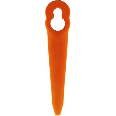 Lot de 100 lames compatibles avec les coupe-bordures sans fil Stihl Polycut 2-2 et Polycut 3-2, FSA 45 et FSA 57. Lames en plastique pour coupe-bordures sans fil. (1/5)