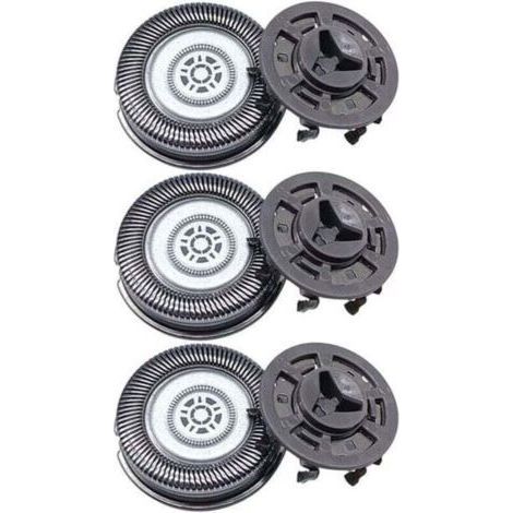 Philips SH71 Replacement Heads 3pcs - Compatible 7000/S5000 Series (S5531/S5533/S5535/S7732/S7735/S7888) - Angled - Precise Shave - Men (1/4)