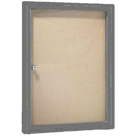 Bacheca a due ante DECAYEUX 410x640x40 mm - Fondo in sughero - 275921 (1/2)