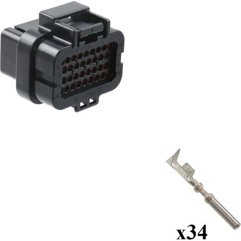 Kit Connettore SuperSeal 1.0 Maschio 34 Vie c2