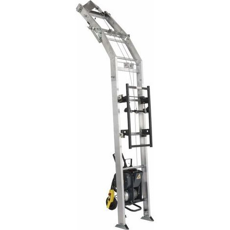 Haemmerlin - Monte matériaux 1,1kw Aluminium C.U: 175Kg h:10,50m - MAXIAL PREMIUM 175/20 STRUCTURE