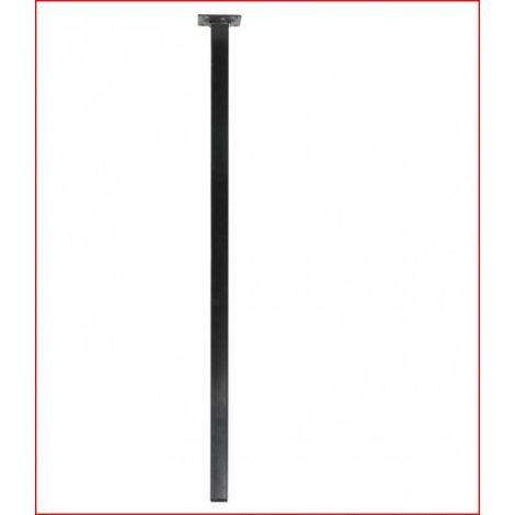 PATA MESA 3-25X25X600 ACERO NEGRO (D) - AMIG