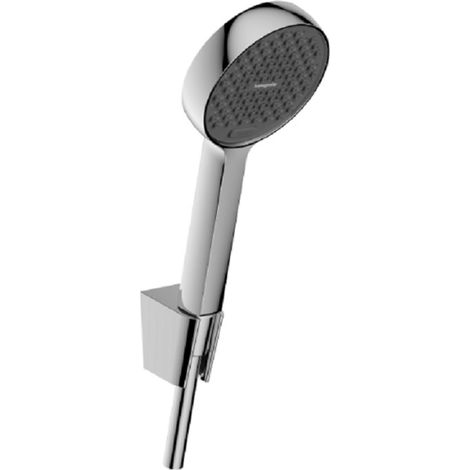 Hansgrohe Activera Select S - Set de pommeau de douche, support et flexible, 2 jets, EcoSmart, chrome 28054000