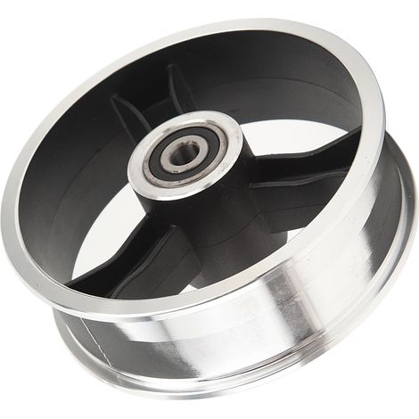 moyeu de roue plein de 8 pouces pour trottinette électrique, axe de 38 mm, remplacement de moyeu de roue pour trottinette électrique (1/5)