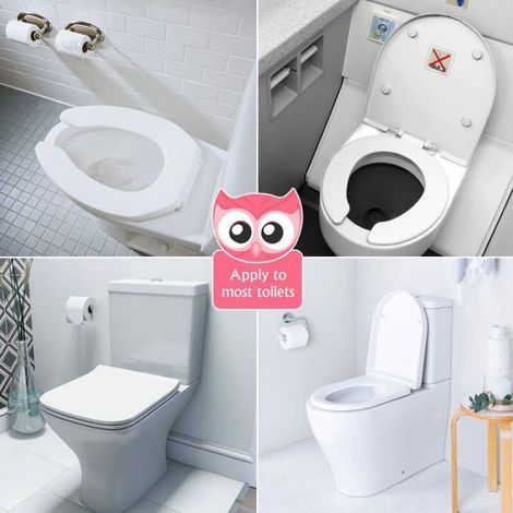 Siège De Toilette Portable - Pour Enfants 1 À 6 Ans - Antidérapant - Pliable - En Polypropylène - Rose - 1 Pièce (1/5)