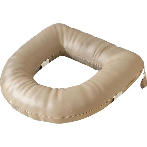 Coussin de toilette Tapis élastique antidérapant et imperméable Assise de toilette moelleuse Personnes âgées, convalescence, maternité, hôpital (1/5)
