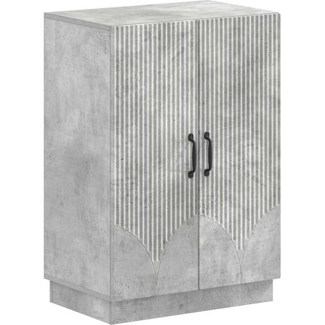 Shoe Cabinet HOORN 59.5 x 39.5 x 87 cm Engineered Wood vidaXL (1/5)