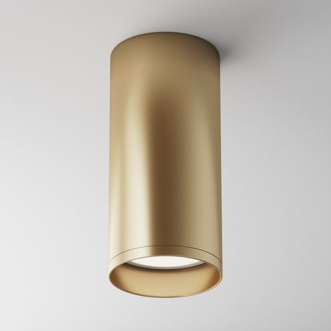 Maytoni Focus Faretto da incasso in superficie oro opaco 1xGU10