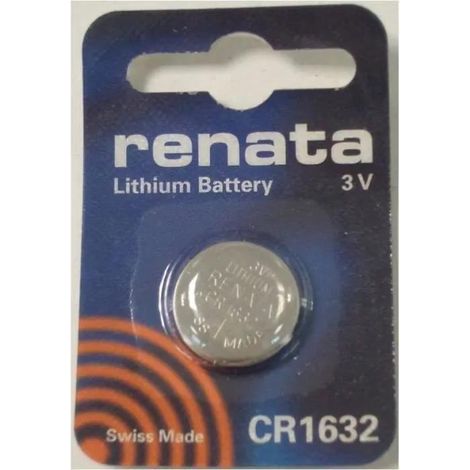 Batterie bouton renata CR1632 3 volts 16 mm