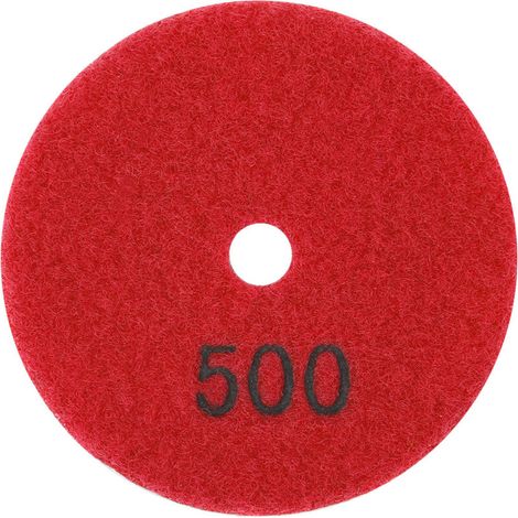 Disque Diamant 3 Pouces pour Polissage Marbre et Granit, Pad de Ponçage pour Polisseuse à Eau (Grain 500) (1/5)