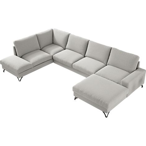 Sofá rinconero ComfiDream Lyrana III, Derecha, Función de descanso, Almacenaje, 367x214x91cm, 0 (1/5)