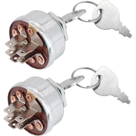 Interrupteur d'allumage - Compatible avec les tondeuses autoportées MTD、Cub Cadet、Troy‑Bilt、Bolens、Yard Machines - Remplace 925-0267A et 725-0267 (1/5)