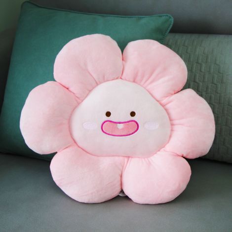 Coussin de sieste/coussin/coussin d'assise/coussin d'étudiant/coussin moelleux/coussin de dossier/cadeau d'anniversaire/coussin d'assise tournesol/rose clair (1/5)