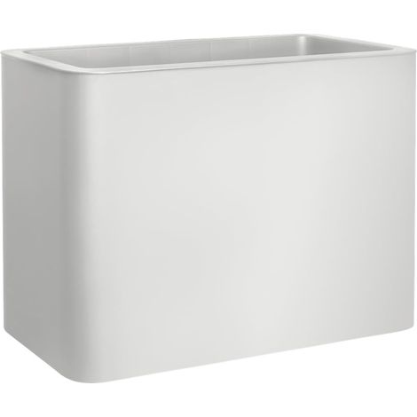 Jive Terrasse Haut 80cm Jardinière - Blanc (1/2)